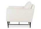 Fauteuil Odette -Wyn ivoire