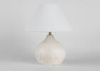 Lampe de table Darla blanche