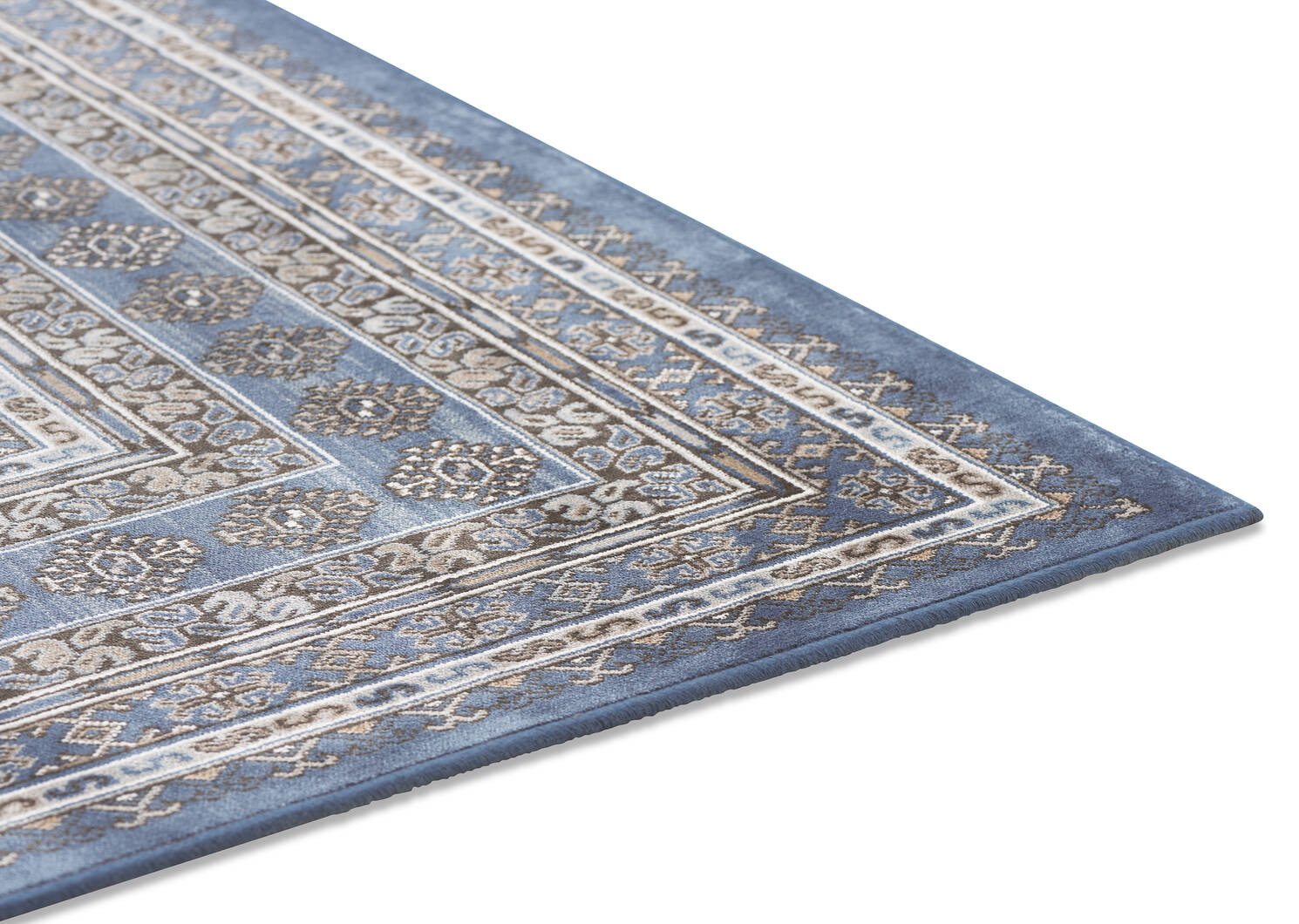 Tapis Whitlock 63x90 bleu