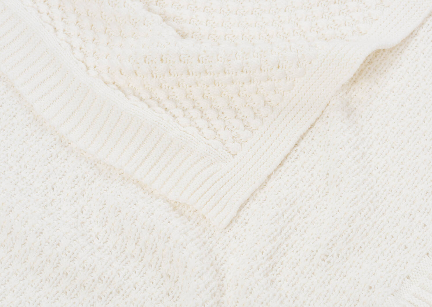 Elsie Throw Ivory