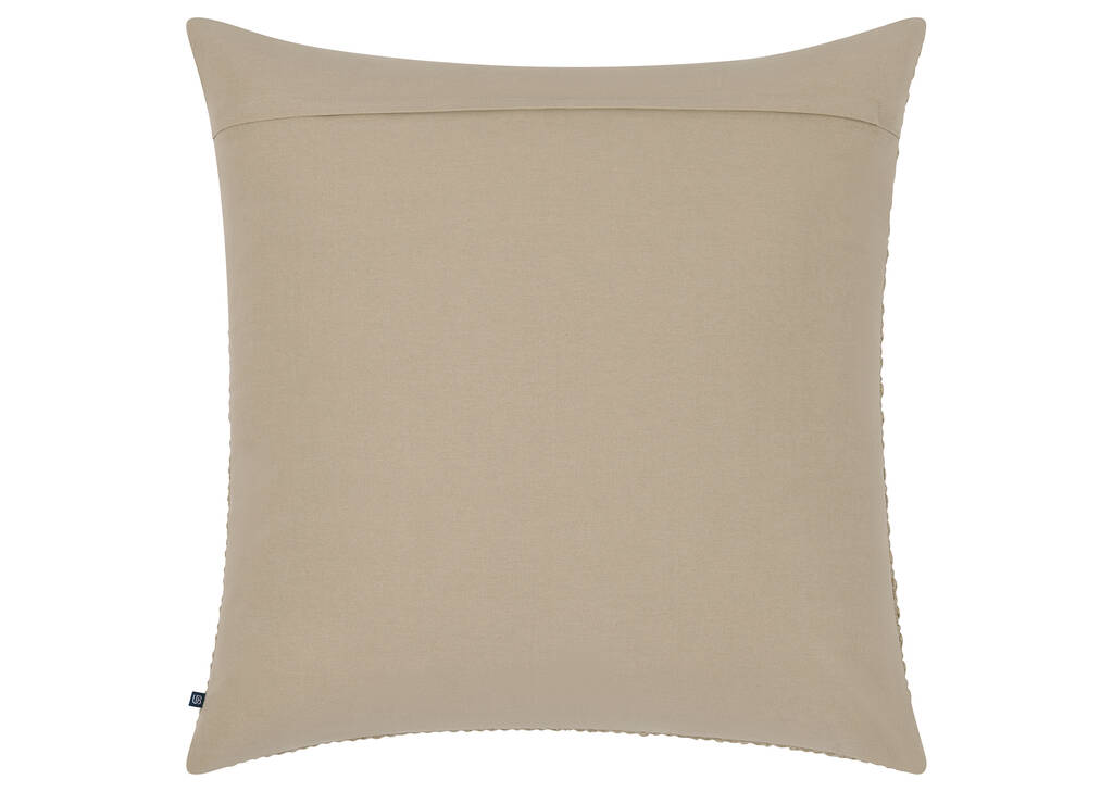 Coussin en coton Chiara 24x24 savane