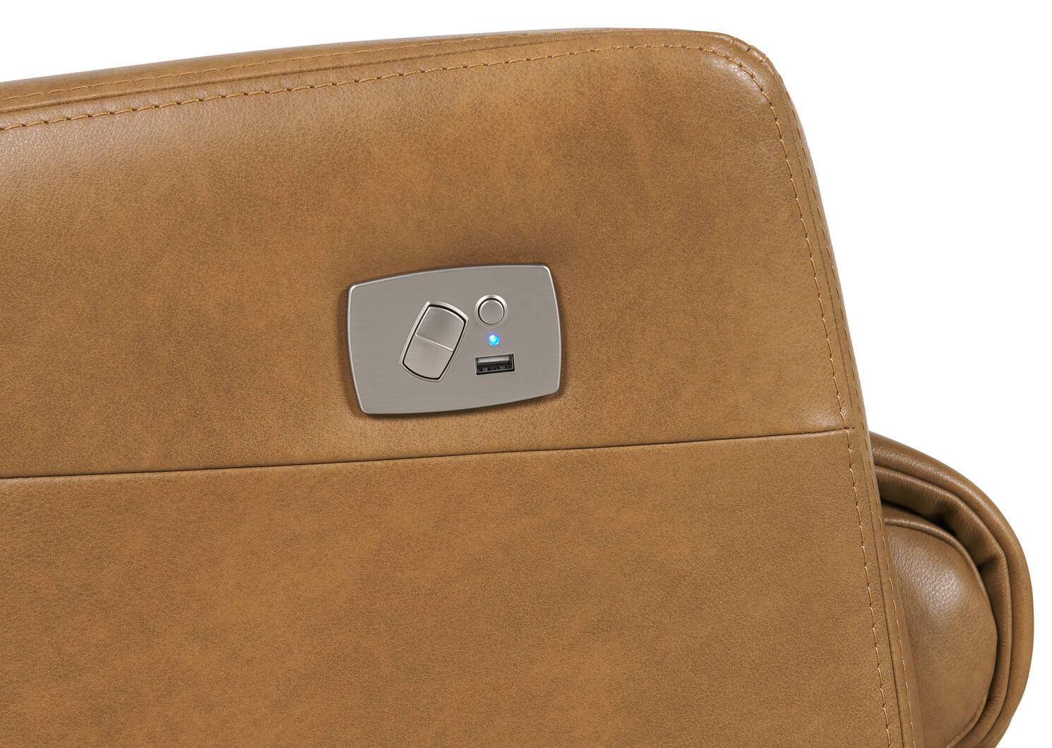 Jasper Power Recliner -Sol Amber