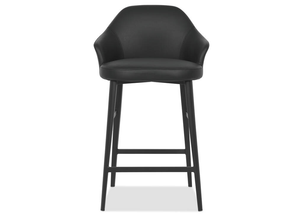 Tabouret Frayah -Eli noir