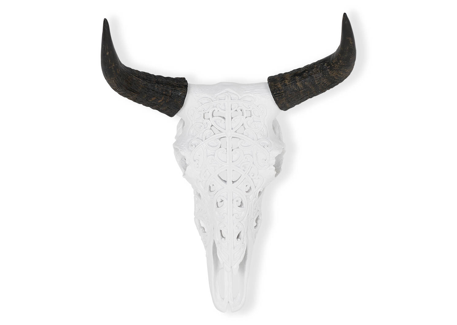 Jerri Bull Wall Decor White