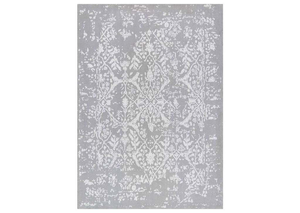 Tapis Fontana 108x144 gris/blanc