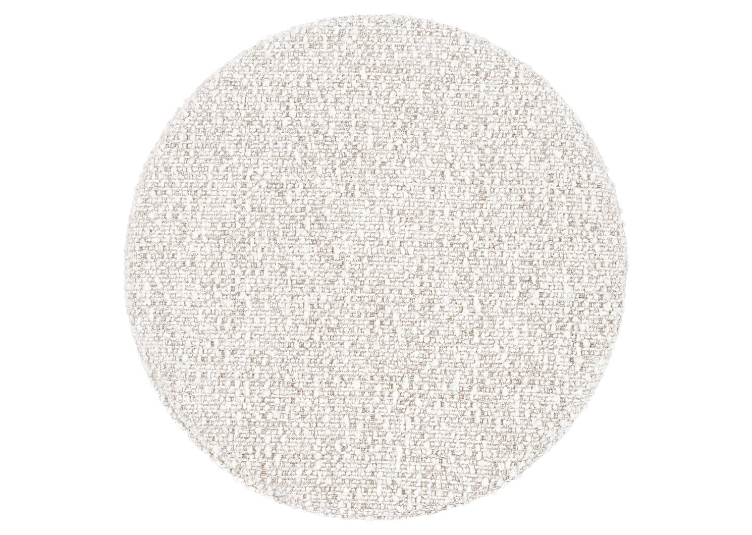Coussin de siège Circle ivoire/cendré