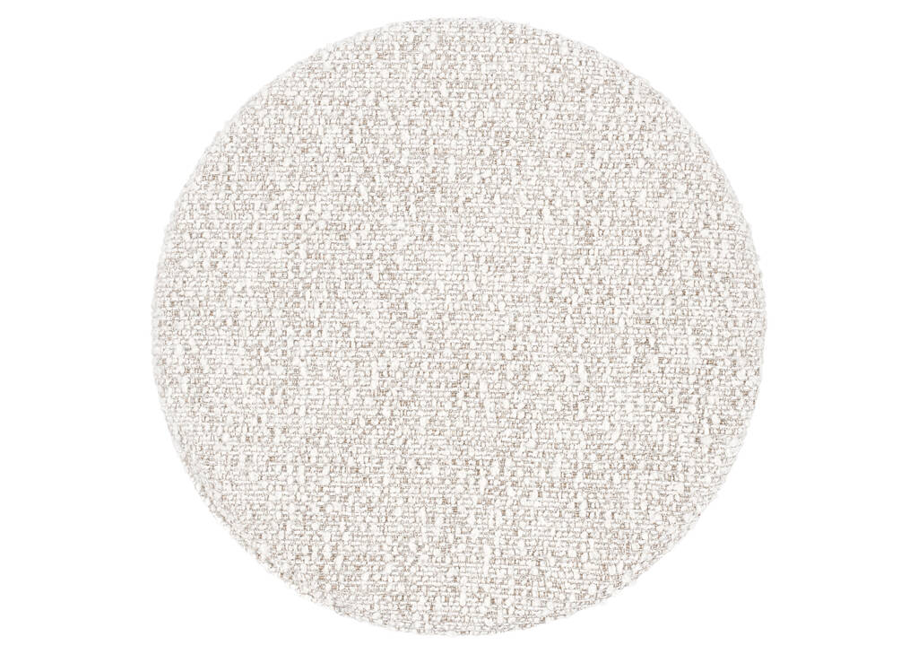 Circle Seat Cushion Ivory/Ash
