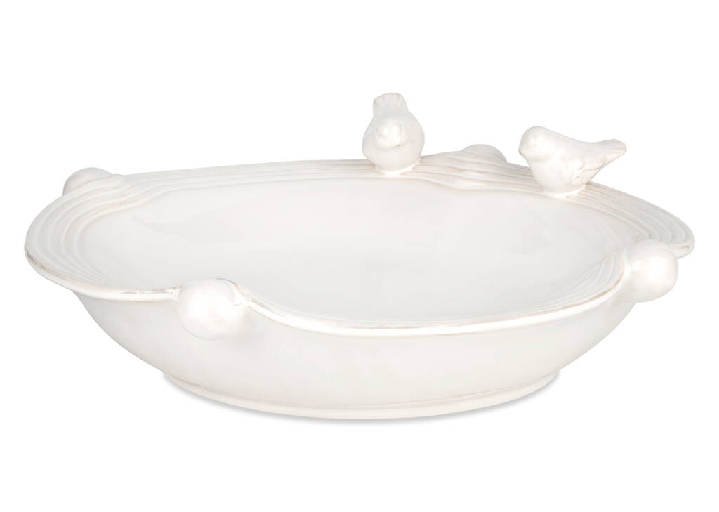 Oasis Bird Bath White
