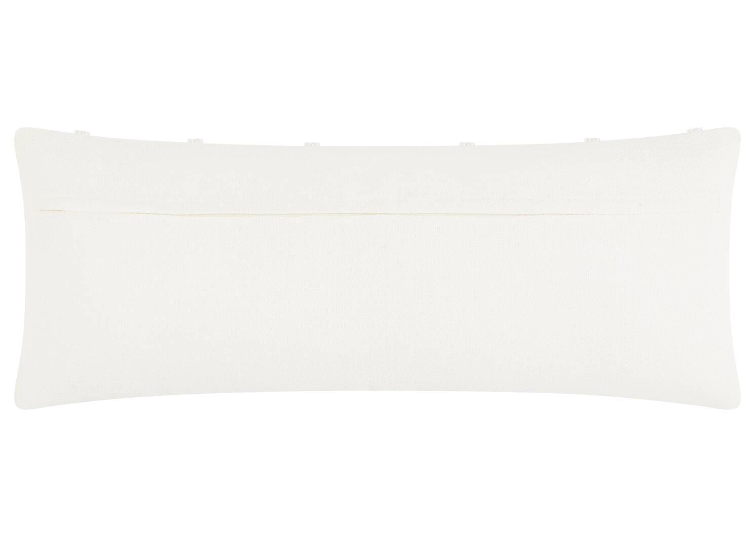Eloy Cotton Pillow 14x36 Ivory Urban Barn