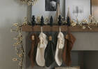 Meri Snowman Stocking Holder