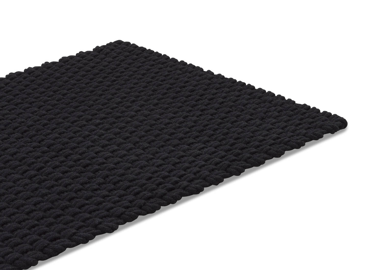 Tapis décoratif Islet 24x36 noir