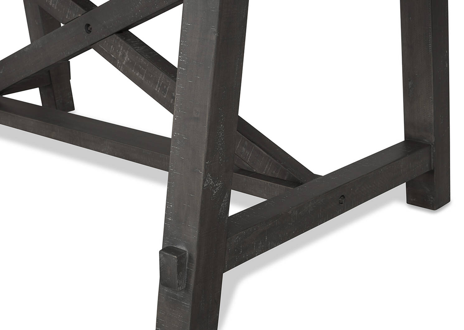 Ironside Ext Dining Table Rect -Smoke