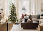 Eira Tree Decor Small Antiqued Brass