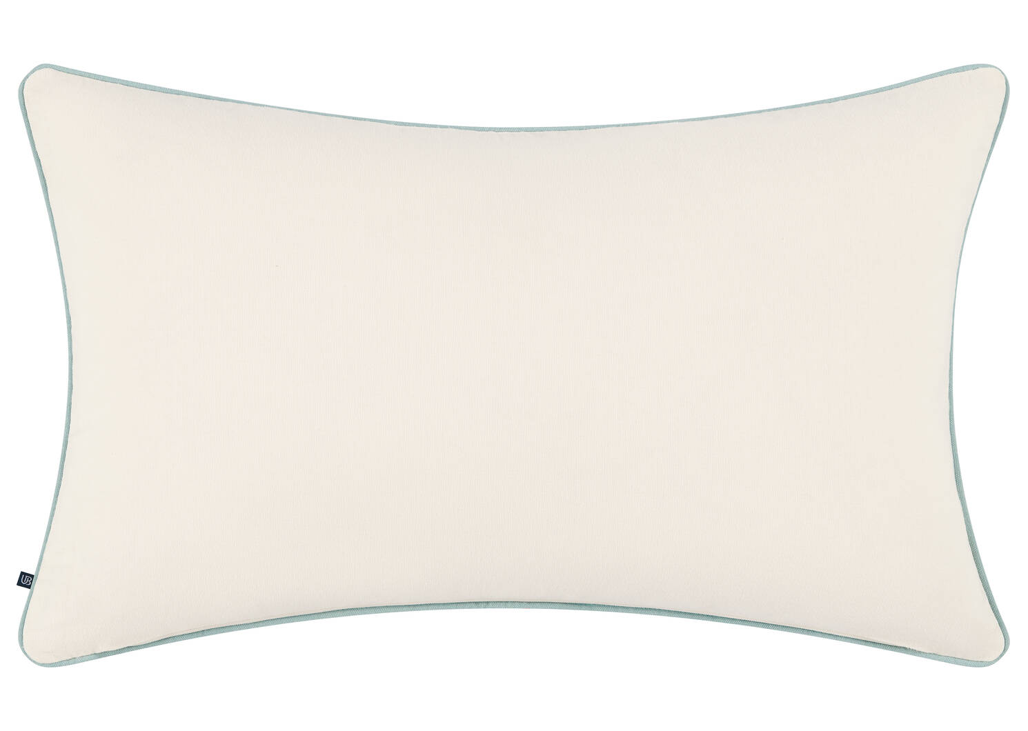 Pomo Pillow 14x24 Ivory/Blue