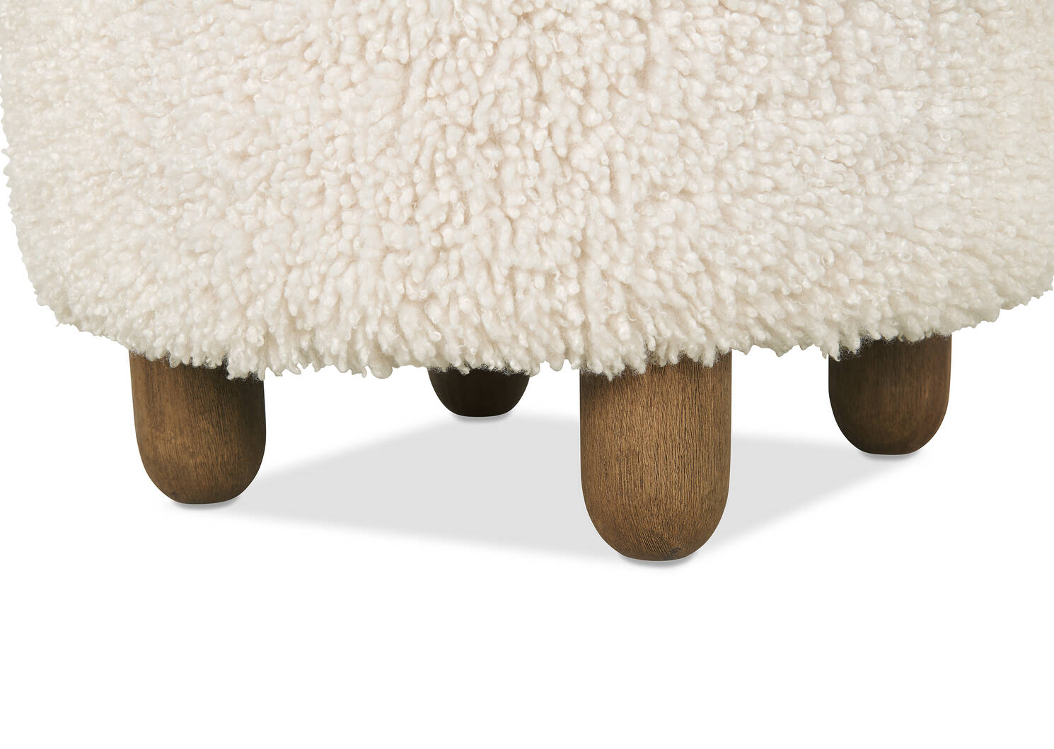 Gloria Ottoman -Burke Natural