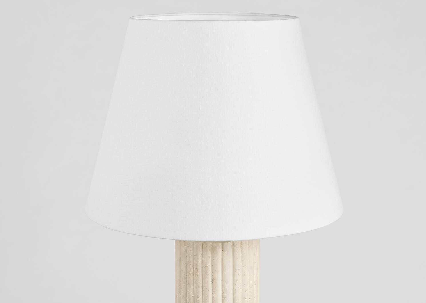 Minna Floor Lamp Ivory