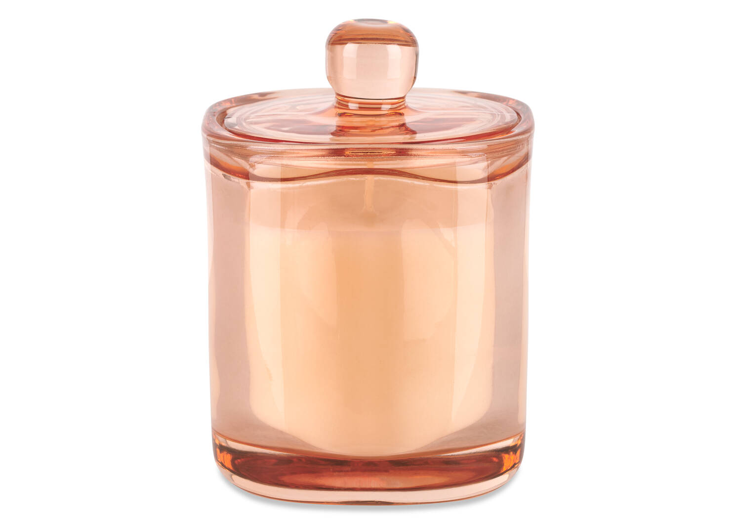 Petite bougie en pot Mimi orange
