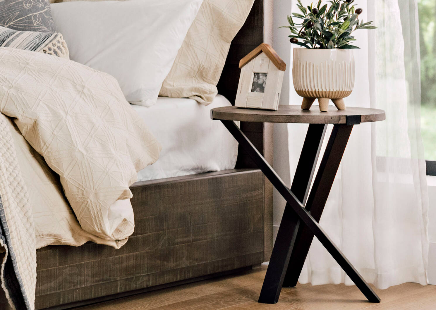 Shavi Accent Table -Portica Stone