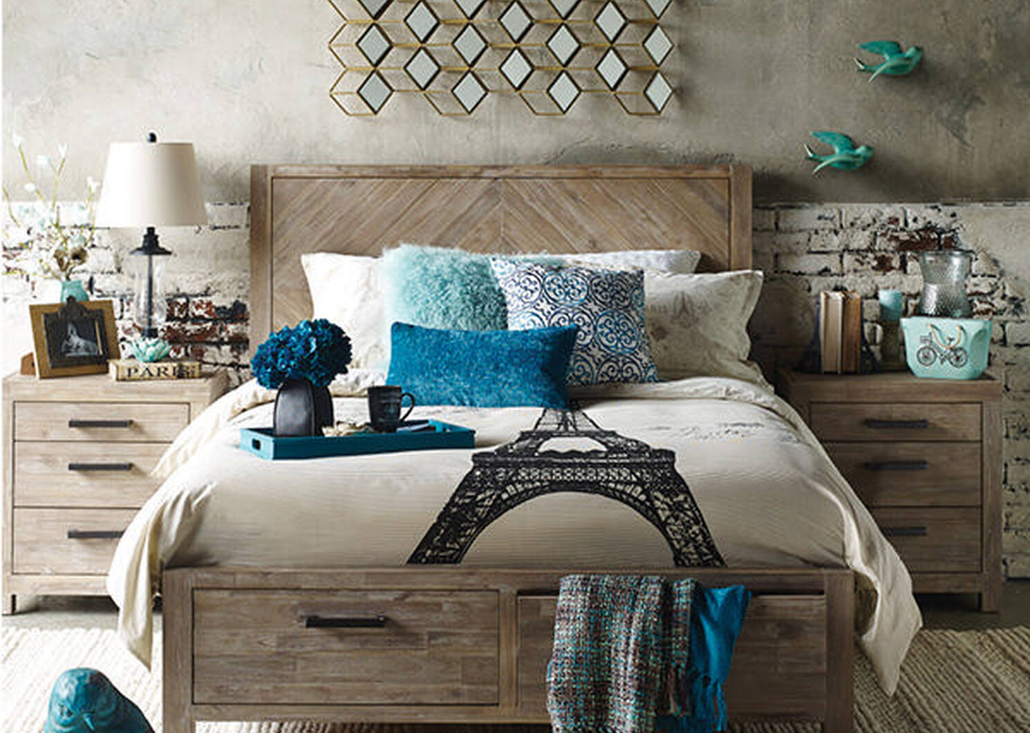 Tofino Nightstand -Surf Grey