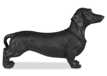 Eddie Dachshund Statue