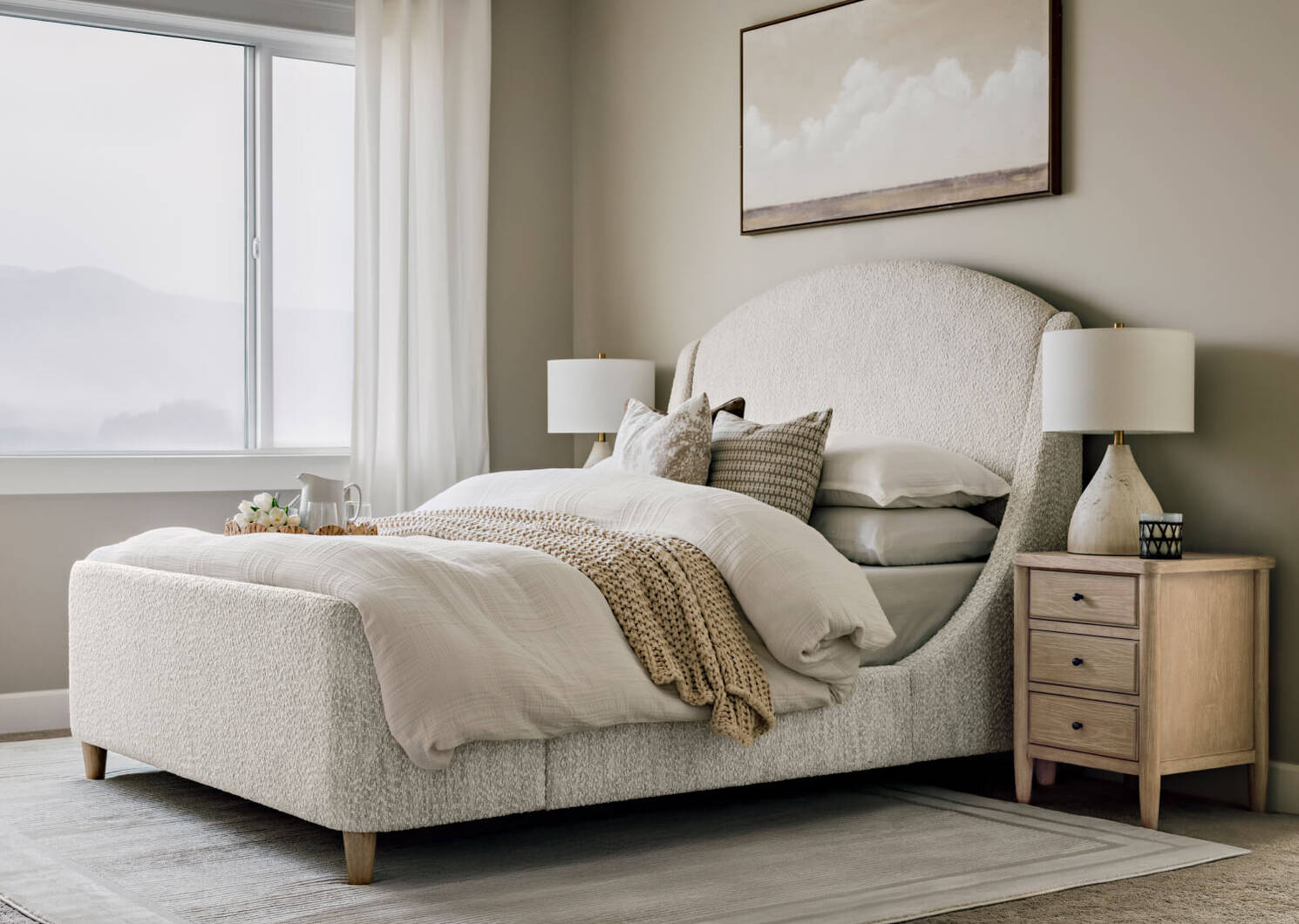Barclay Slim Nightstand -Graton Chai