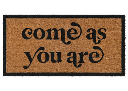 Come As You Are Doormat Natural