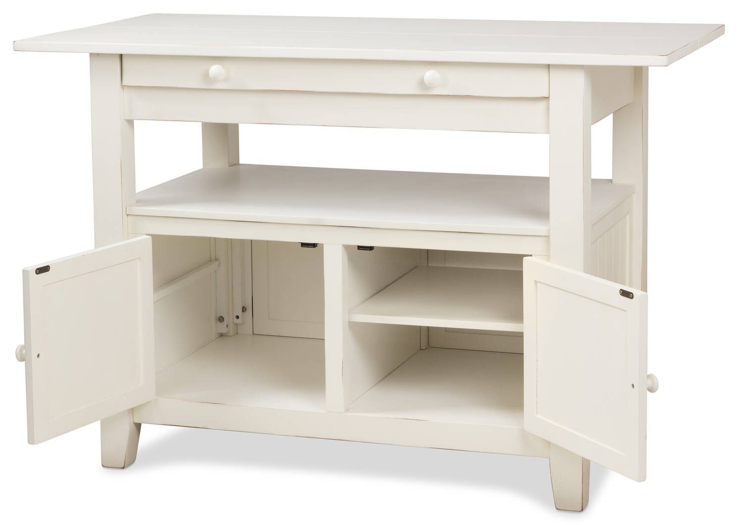 Cantina Ext Counter Table -Prairie White