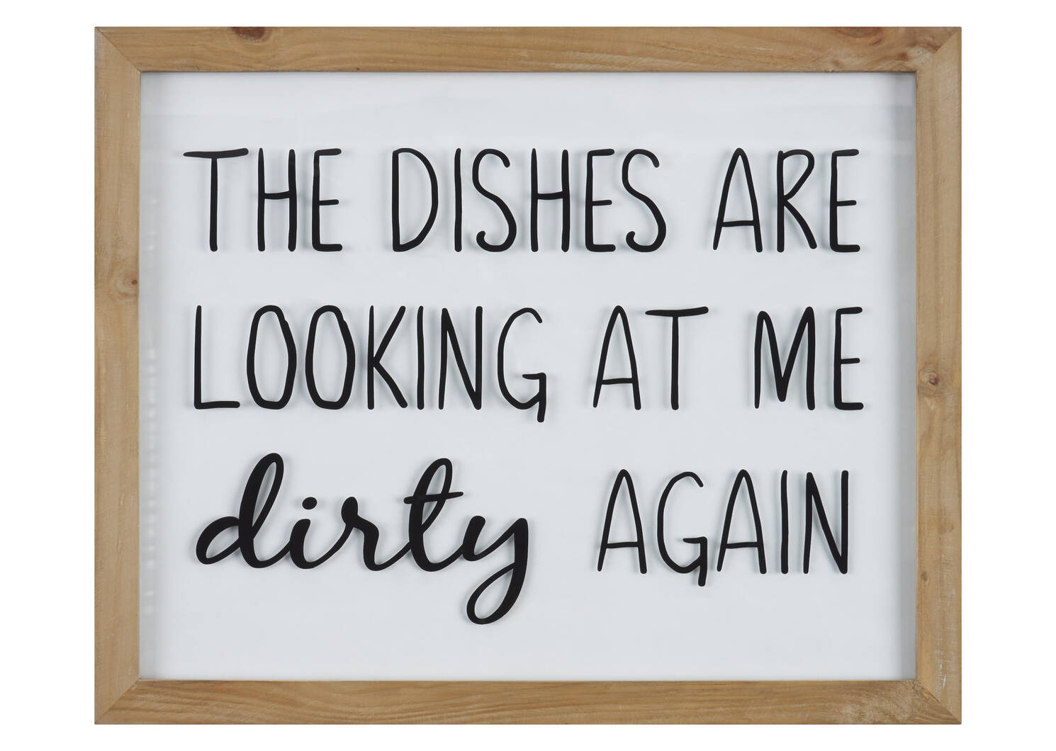 Dirty Dishes Plaque