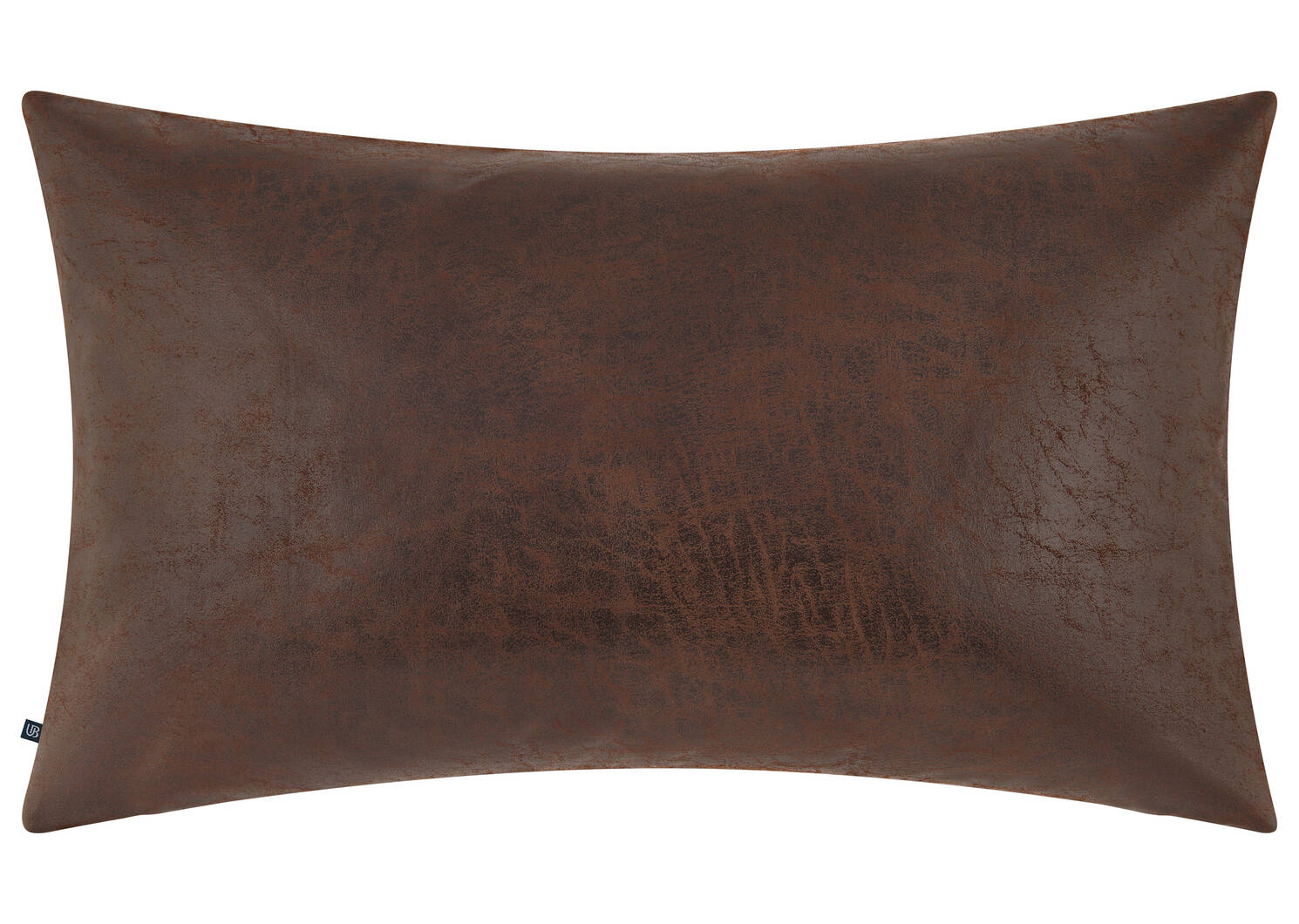 Jarvis Faux Leather Toss 14X24 Dark Brow