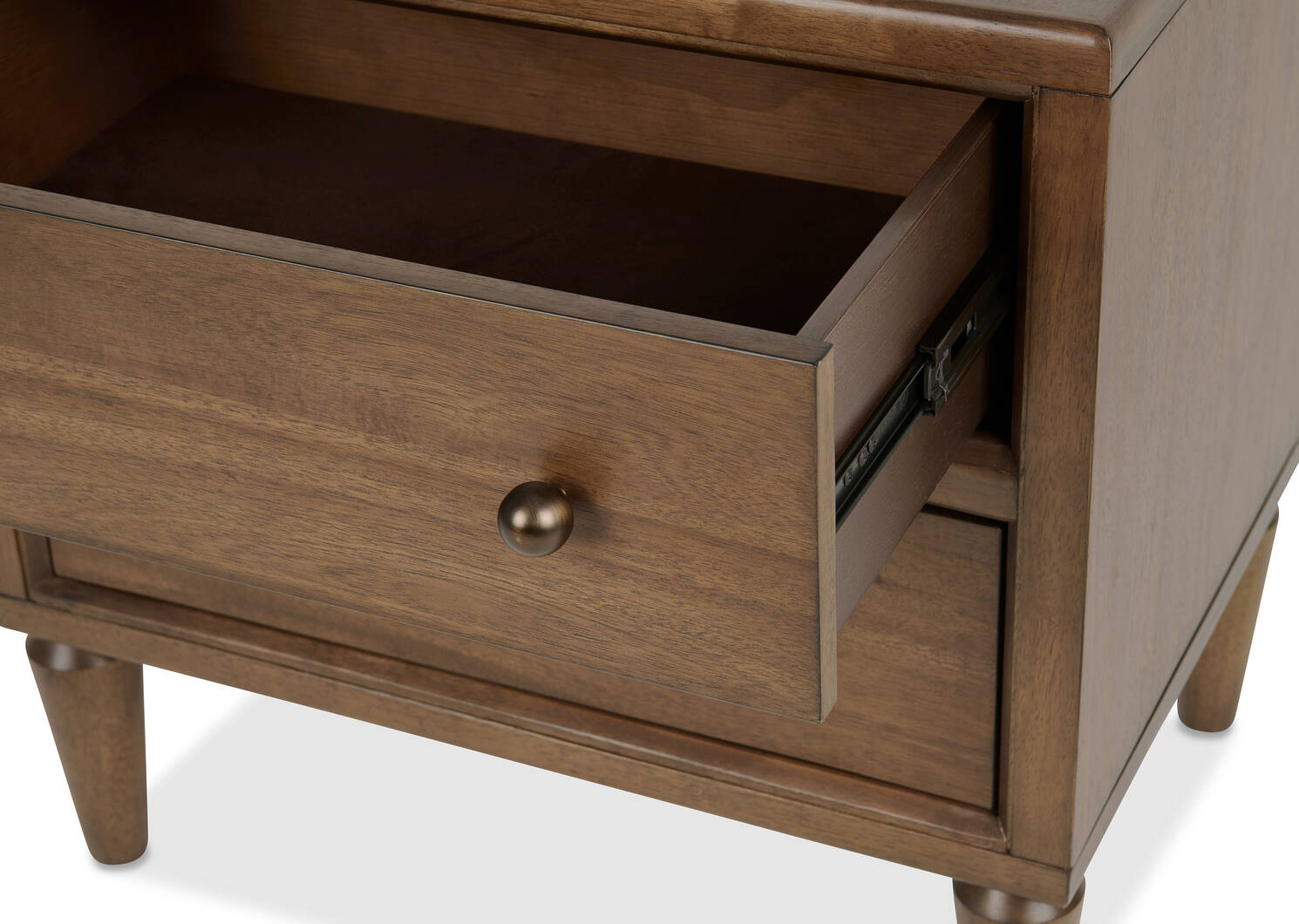 Sylvie 2 Drawer Nightstand -Idris Amber