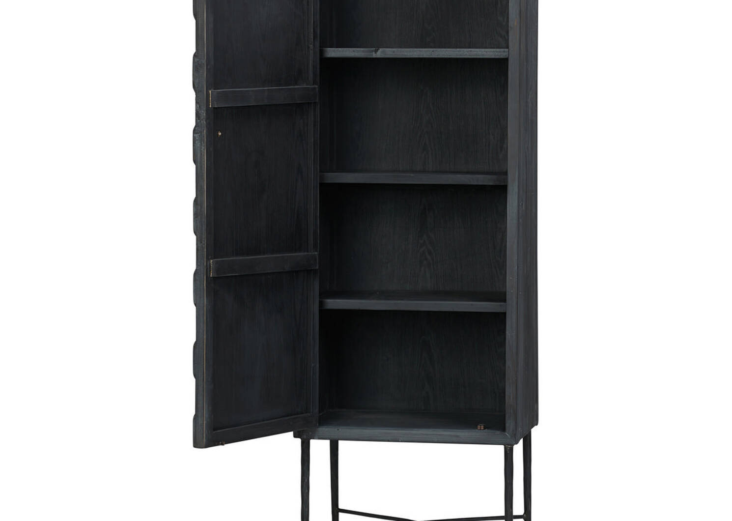 Amirah Tall Cabinet -Grey Pine