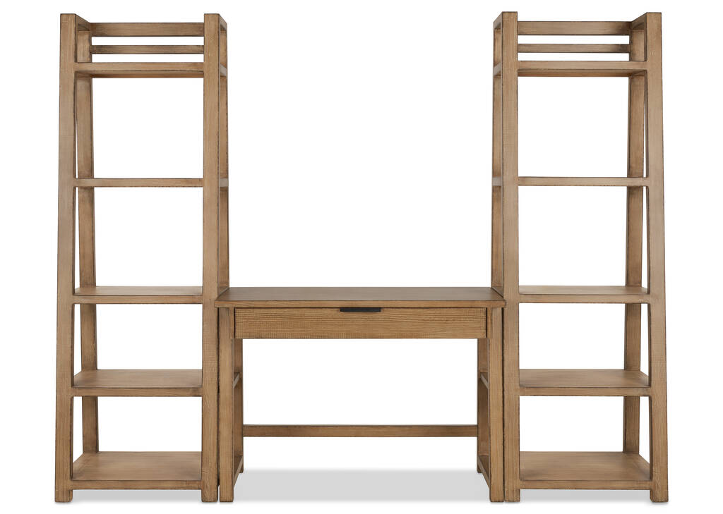 Bedford Storage Desk 42" and Bookshelves Office Set