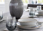 Jovie Stripe Placemat White/Atlantic