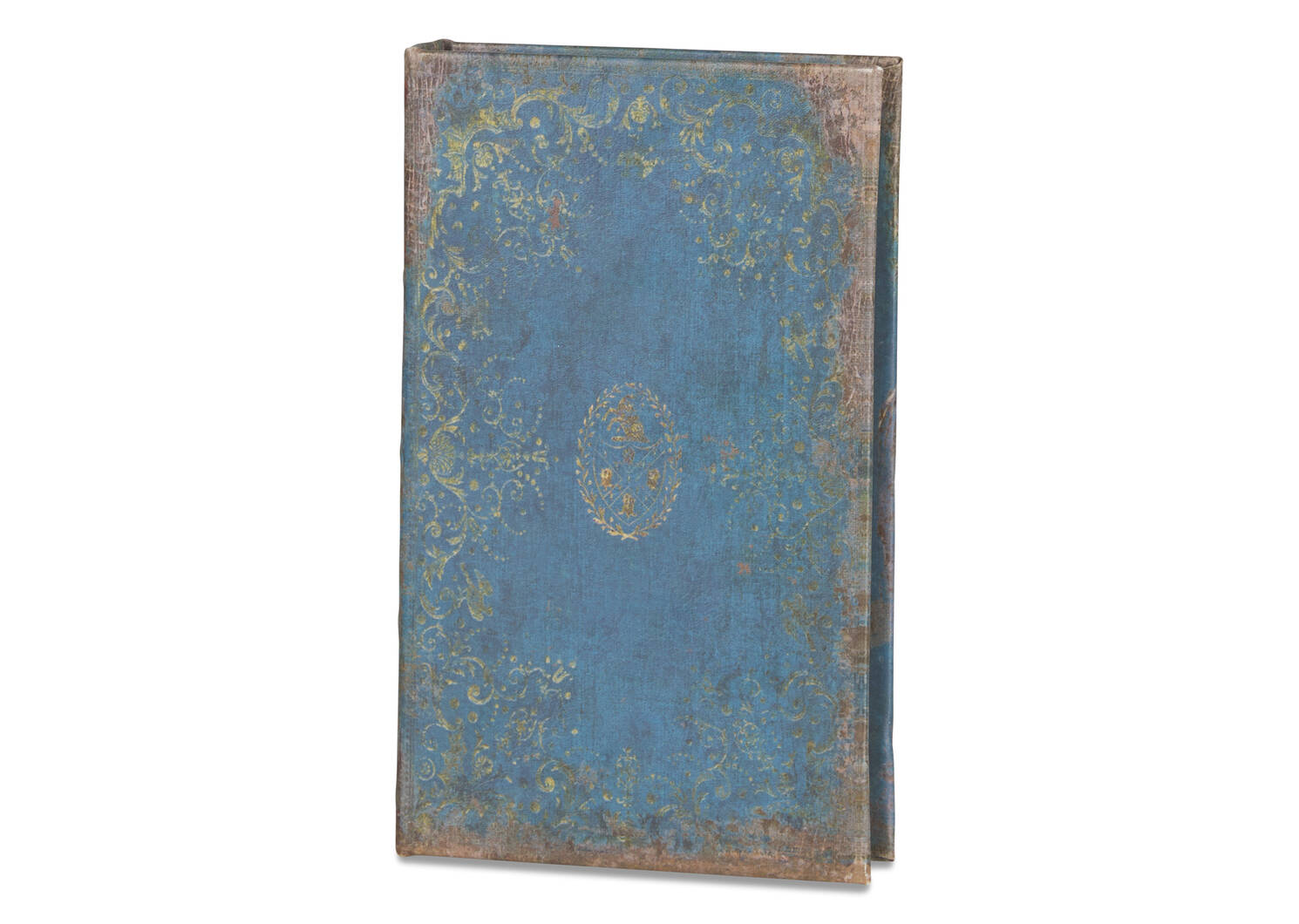 Petite boîte-livre Chronicle bleu voilé