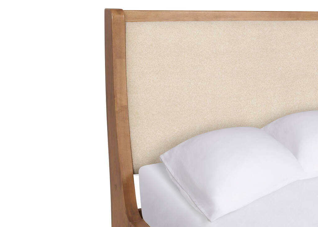 Wardel Bed -Theo Toffee/Arden San, QUEEN