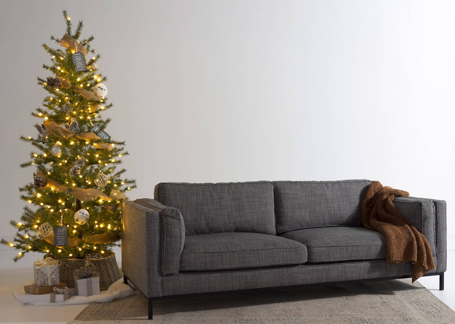 Joyeux Tree 7ft Pre-lit LED Natural