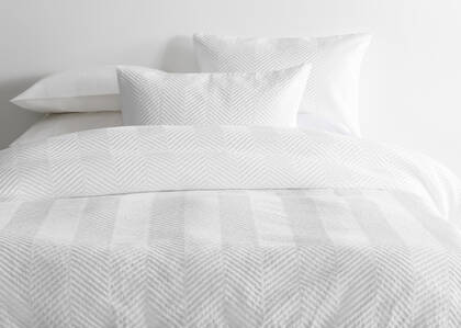 Robin Cotton Duvet Sets White