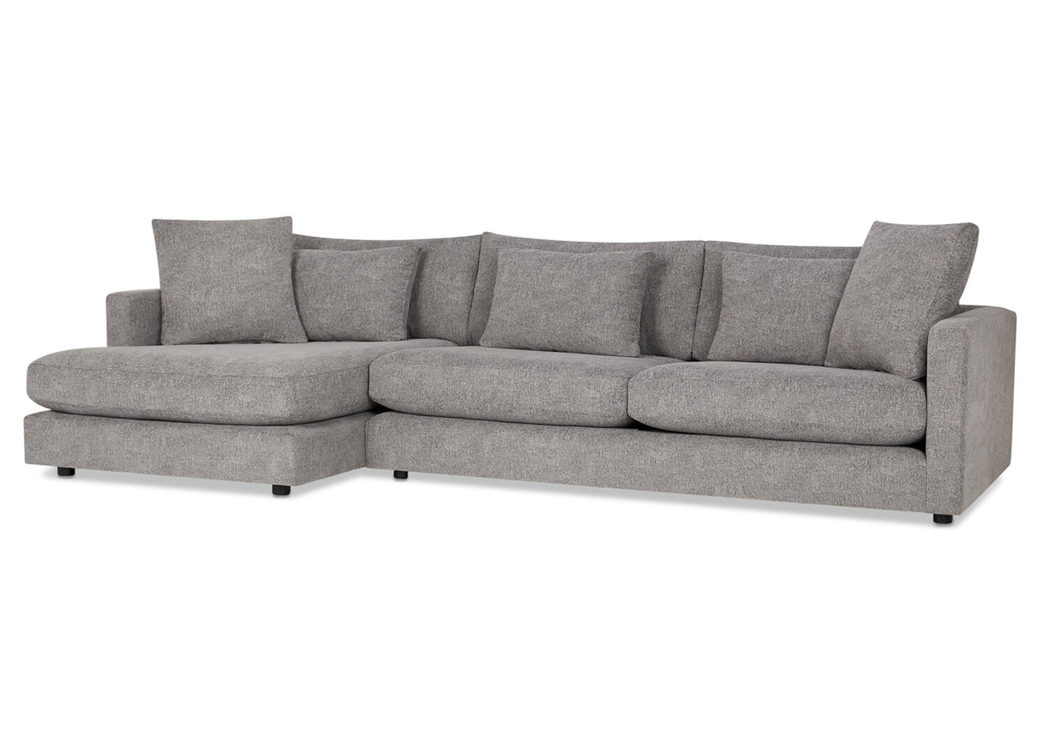 Berg Sofa Chaise Aiden Sterling Urban Barn