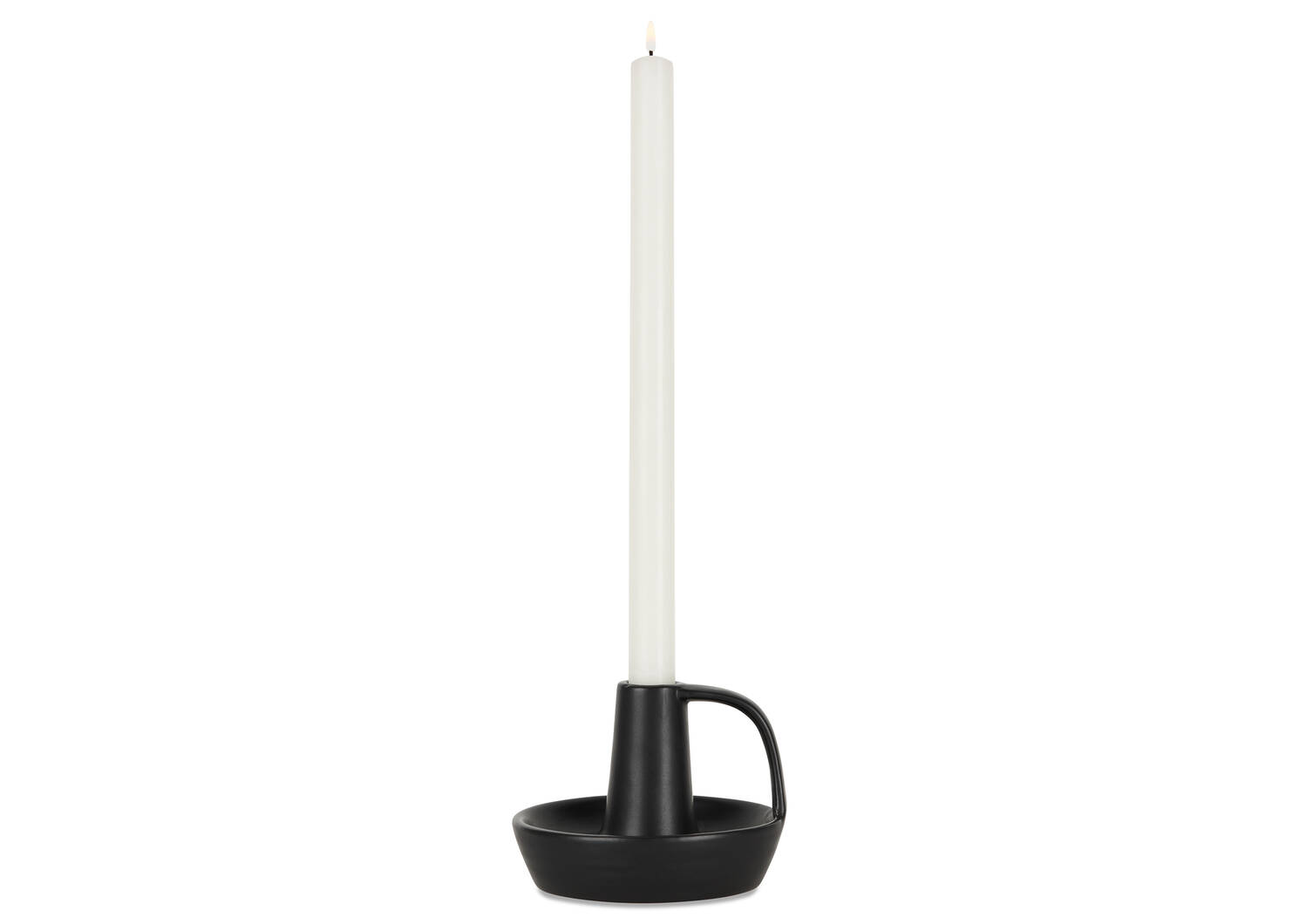 Barnaby Candle Holder Black