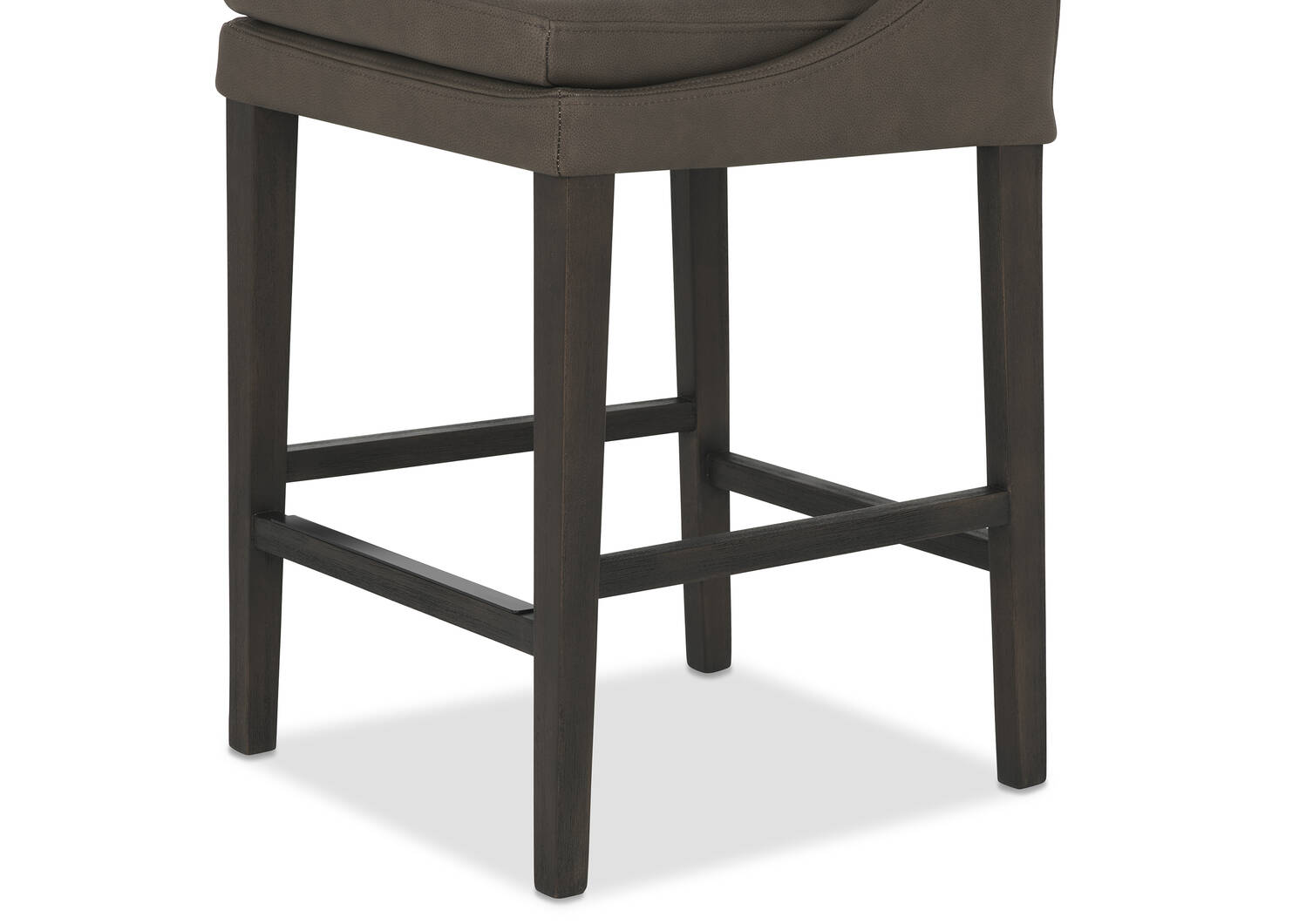 Maurizio Lthr Counter Stool -Torino Mocha