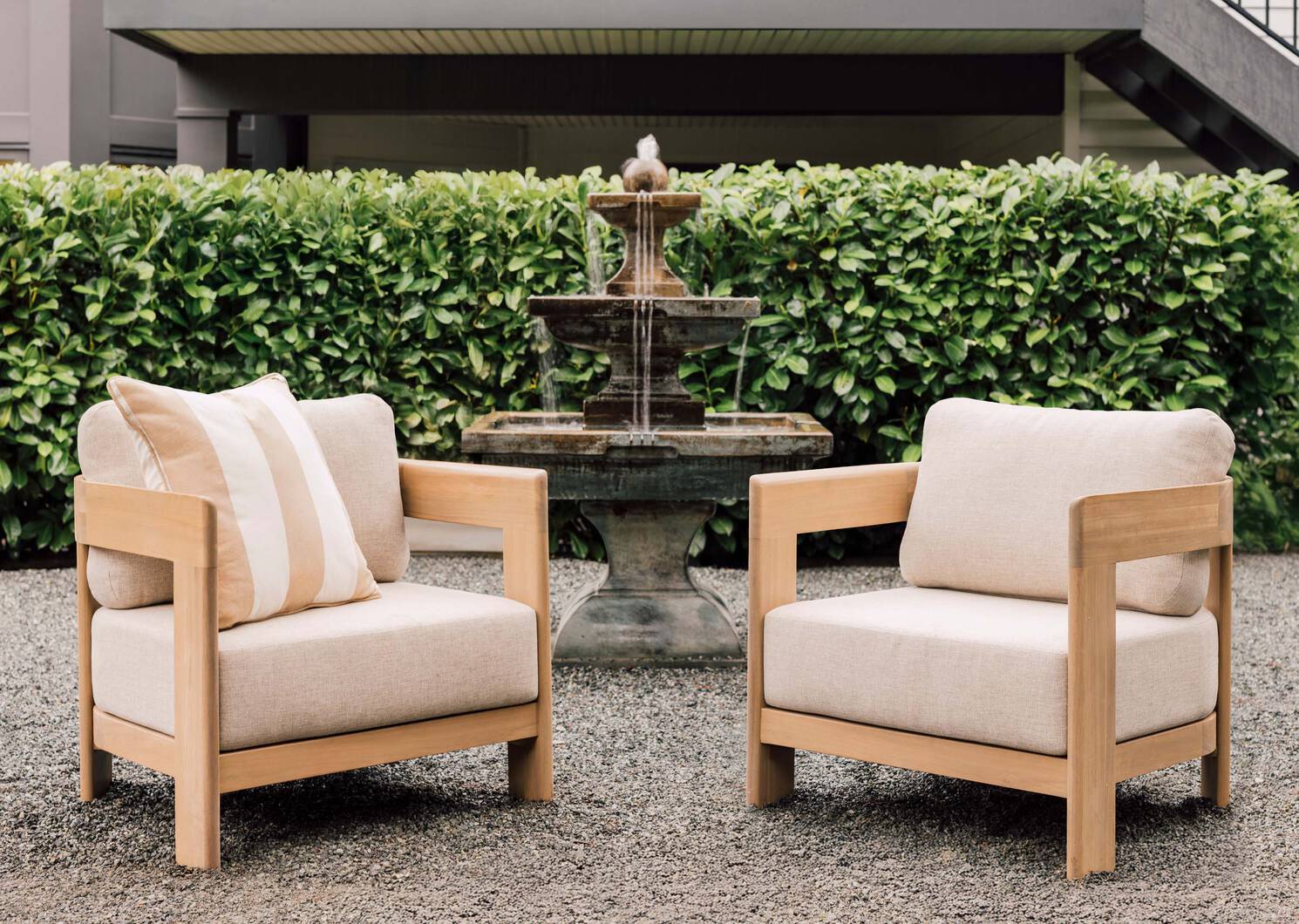 Tonga Outdoor Armchair -Elio Oyster