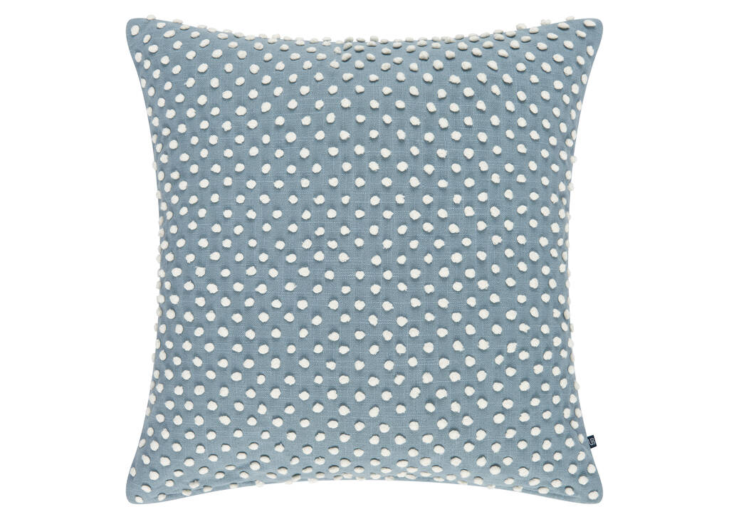 Coussin à pois Manzanita 20x20 bl hav/iv