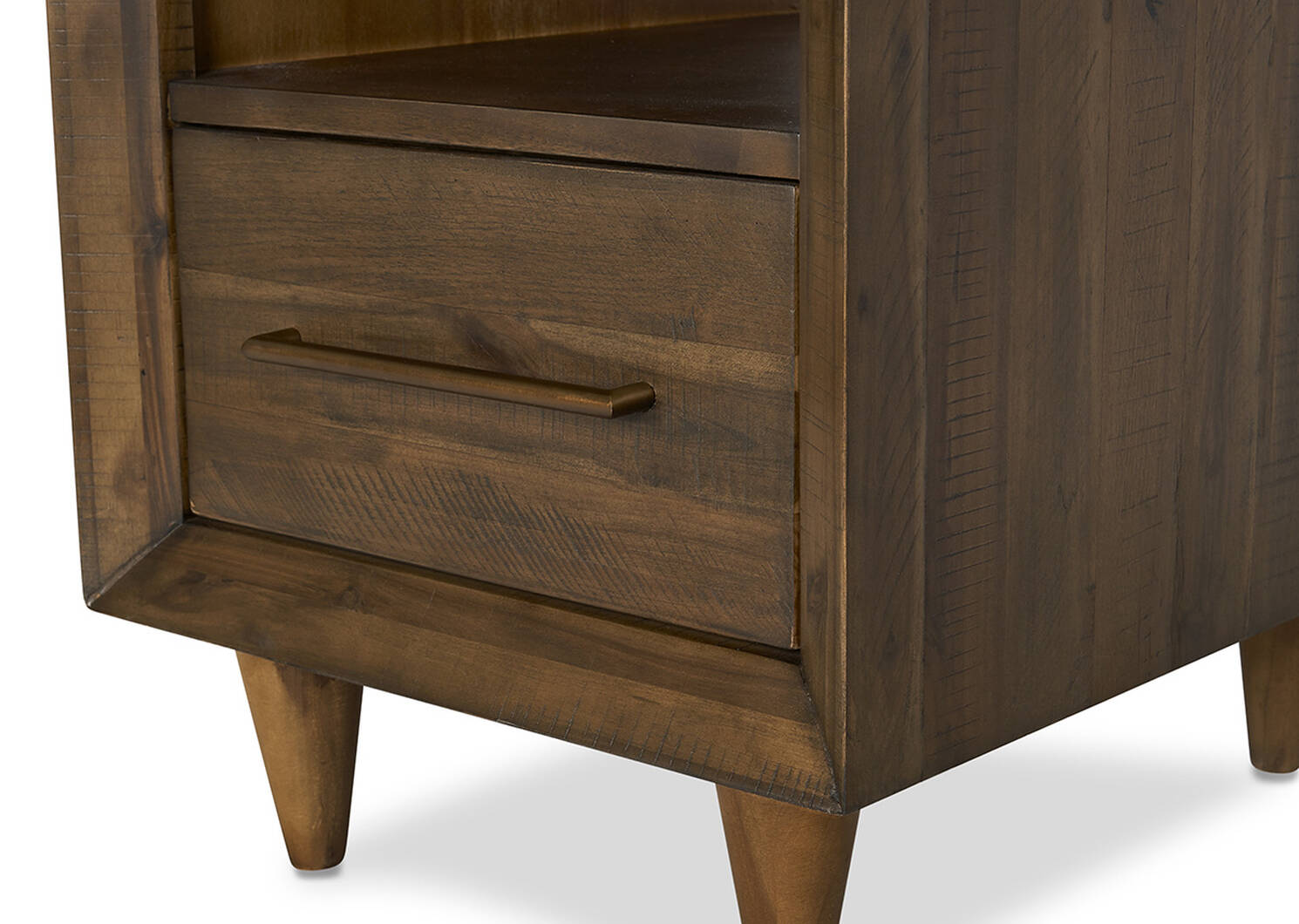 Asher Side Table -Mac Brown