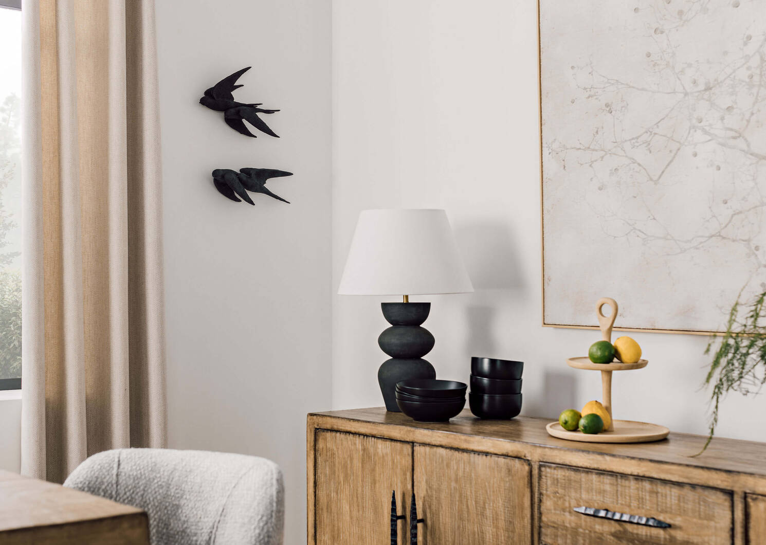 Swallows I Wall Decor