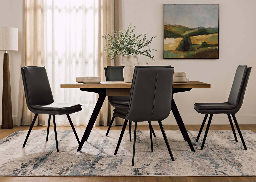 Rory Rug 94x133 Grey/Blue