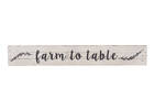 Farm to Table Wall Plaque