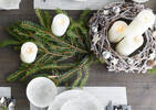 Blitzen Wreath Silver