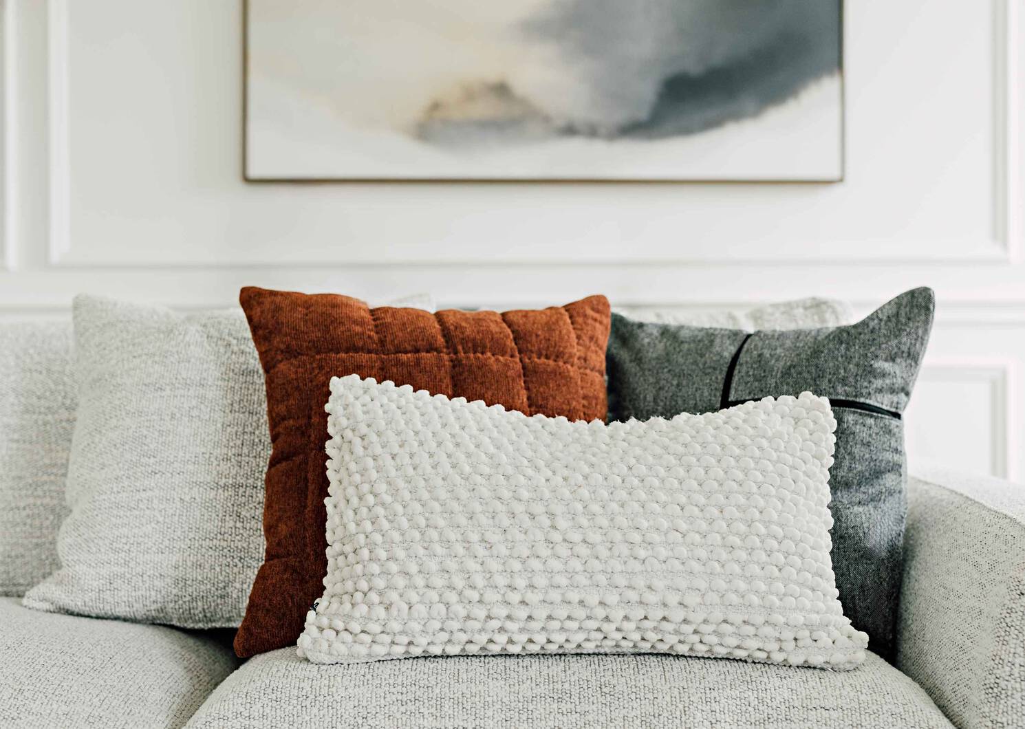 Autumn Plaid Pillow Set