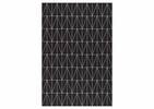 Tapis tuiles Matira 79x114 noir/ivoire