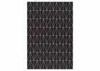 Matira Rug 79x114 Tile Black/Ivory